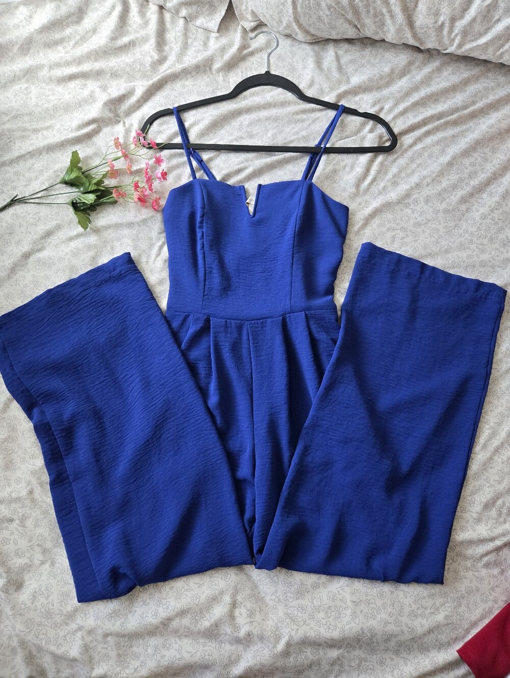 Royal Blue Romper Jumpsuit